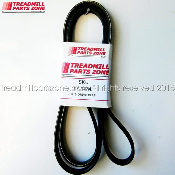 Treadmillpartszone Replacement Recumbent Bike Model RBEX39010 CYC12 Drive Belt Part 172474