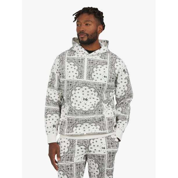 Dogg Supply by Snoop Dogg All Gender Bandana Print Popover Hoodie
