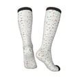 thumbnail image 4 of Fotbe Funny Chicken print Women's Men's Novelty Crew Socks Cotton Socks Knee High Socks for Walking,Running,Nurses,Pregnancy, 4 of 9