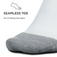thumbnail image 3 of Feetures Elite Max Cushion No Show Tab Ankle Socks - Sport Sock with Targeted Compression - White, XL (1 Pair), 3 of 6