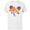 White, variant on Disney Minnie Mouse Flowers Winking Garden Spring - Short Sleeve Cotton T-Shirt for Adults - Customized-Athletic Heather