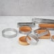 thumbnail image 4 of Kearding Anillo de molde para tarta de acero inoxidable, resistente al calor y duradero, para hacer tartas, anillo perforado para Mousse Cocina y Comedor 3.5 pulgadas, 4 of 6
