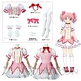 thumbnail image 4 of Disfraz de Cosplay de Puella Magi Madoka Magica Kaname Madoka, uniforme para fiesta de Halloween y Navidad, unisex, 4 of 5