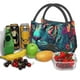 thumbnail image 3 of Fotbe Colorful Flower Tiger Bolsa Térmica Portátil con Estampado, Bolsa de Entrega de Alimentos Aislada, Bolsa Reutilizable de Gran Capacidad para Comidas y Supermercado, 3 of 6