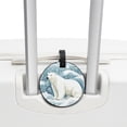 thumbnail image 3 of Polar Bear 2pcs PU Leather Round Bag Tags Suitcase Handbag Tags with Privacy Cover and Name ID Tag for Travel Luggage, Handbags, Backpacks, School Bags, 3 of 6