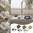 thumbnail image 1 of Vaidha Sink Faucet Guard & Absorption Pad For Kitchen, Bathroom Or Laundry, Anti-mould, Quick-drying, Drip Mat For Sponges, Eliminates Water Marks, 1 of 8