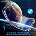 thumbnail image 2 of iPhone 11 Pro Max Case, Crystal Clear Anti-Scratch Shock Absorption Phone Case Cover with 4 Corners Protection, Soft TPU Slim Case for Apple iPhone 11 Pro Max 6.5 inch (2019), 2 of 7