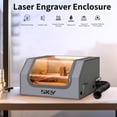 thumbnail image 2 of Estuche para grabador láser Skouphy 72 x 72 x 40 cm con LED y ventilador, 2 of 7