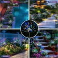 thumbnail image 3 of Garden Outdoor Decor Lights 120LED 2 Pack, Solar Garden Lights for Yard Outside Fairy Decorative,Solar Powered for Yard Pathway Flowerbed Planter Balcony Patio Decor（Multicolor）, 3 of 7