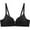 Black, variant on Xixinqiwan Women Bras Plus Size,No Underwire Wireless Bralettes Push Up Bra Underwear Everyday Comfort Smoothing for Women
