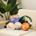 thumbnail image 5 of 3D Solar System Plush Pillow Set 8 Planets Moon Ultra Soft High Detail Educational Toys For Kids Ages 3-8, Stem Learning Gift For Little Astronomers, Classroom & Bedroom Use, 5 of 6