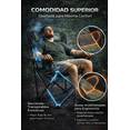 thumbnail image 3 of 2 Silla Plegable Playa Camping y Exteriores Grande y Comoda verde, 3 of 9