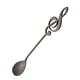 thumbnail image 1 of Fiudx Artículos en oferta con ofertas flash Cuchara musical de acero inoxidable Cuchara de postre Cuchara de té Cuchara de bar musical, 1 of 2