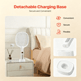 thumbnail image 5 of ACDANC Electric Fly Swatter,Zapper Racket with 3 Layers Mesh & Digital Screen Display,Dual Modes Fly Killer with 1500Mah Battery Rechargeable for Home,Bedroom,Kitchen and Patio,White, 5 of 7