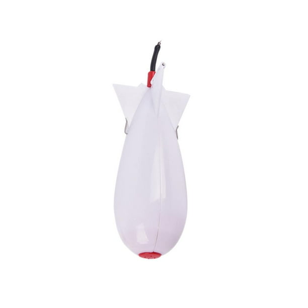 Carp Fishing Rockets Feeder 3 Tamaño Bomba Señuelo Cebos Titular Maker Tackle (Blanco M)