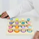 thumbnail image 4 of 12 Uds., Juguete clásico de muñeca con cvija, Mini muñeca de , juguetes Montessori, juguetes educativos de desarrollo de , regalos para Muñeca Macaron Sunnimix juguetes para apilar arcoiris, 4 of 8
