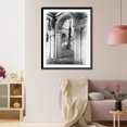 thumbnail image 3 of Historic Framed Print, Library of Congress. Interior. Great Hall (detail), 17-7/8" x 21-7/8", 3 of 9