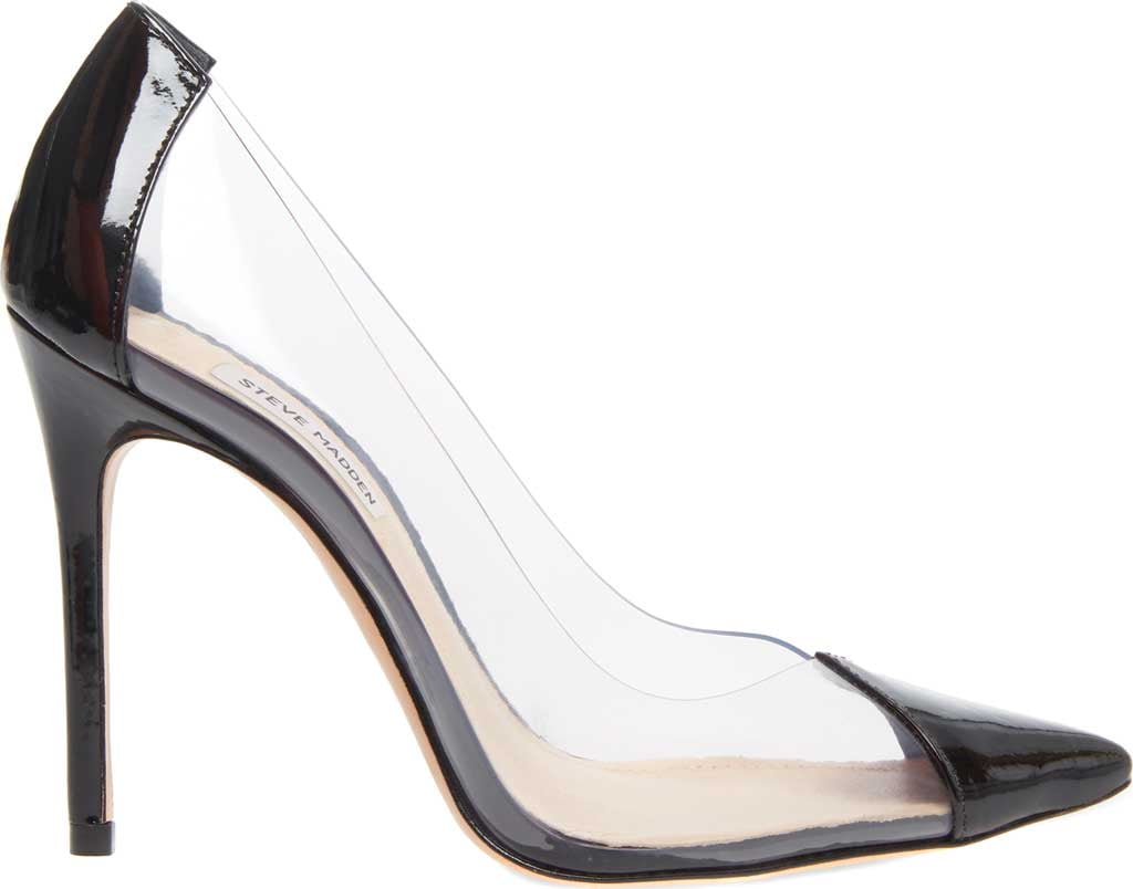 Women s Steve Madden Malibu Stiletto Black Patent 5.5 M Walmart