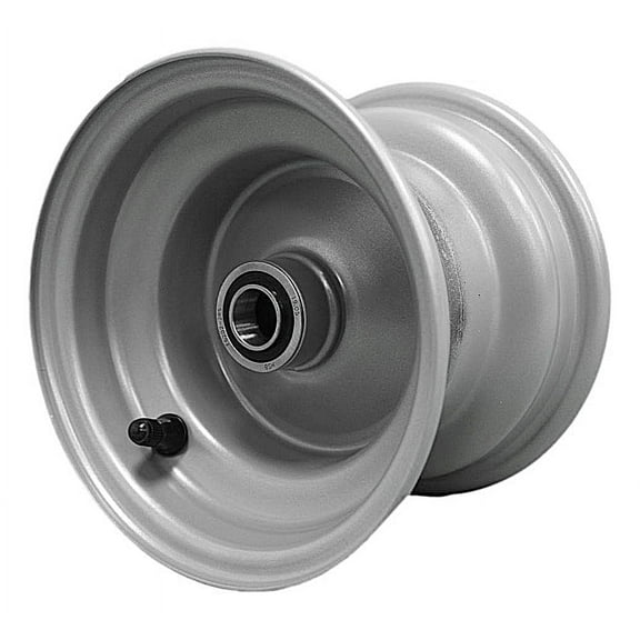 6x4.5 Wheel - Husqvarna Silver