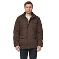 thumbnail image 2 of WenVen Men's Winter Fleece Puffer Coats Parka Jackets Outerwear Jacket Coffee XL, 2 of 6