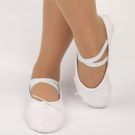 Adult Child Girls Professional Ballet Pointe Shoes Canvas Dance Toe Shoes