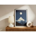 thumbnail image 2 of Mount Everest Poster Nepal Art Print Moonlit Mountain Landscape Art Himalayan Decor Travel Poster Adventure Art National Park Print Wall Art - Poster Unframed, 2 of 3