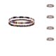 thumbnail image 1 of Tobilleras trenzadas Sonducket 2 piezas boho con abalorios para amistad verano, 1 of 6