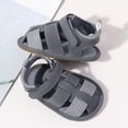 thumbnail image 4 of Baby Boy Walking Sandals Infant Closed Toe Breathable Mesh Lightweight Sport Sandals for Summer Outdoor Toddler Casual Shoes Gibobby,4,Grey, 4 of 9