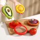 thumbnail image 2 of Caja de silicona para almacenar frutas Changmaius, recipientes de silicona para frutas, caja antioxidante para verduras, juego de recipientes para guardar verduras frescas para el refrigerador (1, 2 of 8