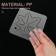 thumbnail image 5 of WHAMVOX  6 Pcs Flower Shape Quilting Template Embroidery Large Floral Transparent, 5 of 8