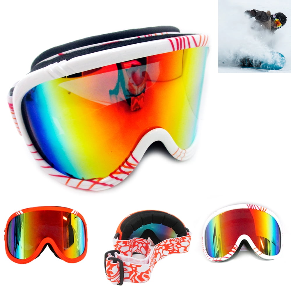 Winter Snow Sport Goggles Snowboard Snow Ski Snowmobile Lens UV Eyewear