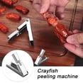thumbnail image 3 of Crawfish Peeler Tool, Crawfish Tail Remover Tool, Stainless Steel Crawfishs Peeler Tools, Crawfishs Opener Easily Peeling Shrimp Tails, Shell Cracker for Kitchen Restaurant (10PC), 3 of 7