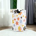 thumbnail image 6 of Yayeee Freestanding Laundry Hamper with Handle Collapsible Large Storage Basket for Clothes, Colorful Retro Floral, 6 of 7