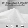 thumbnail image 3 of Chubasqueros para adultos reutilizables, ponchos de lluvia EVA, chubasquero ligero, impermeable, para hombres y mujeres, 300G, 3 of 6
