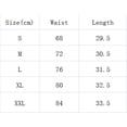 thumbnail image 2 of Womens Shorts Summer Casual High Waist Shorts Letter Short Trousers Biker Cycling Sports Outdoor Traning Sportswear, 2 of 2