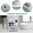 thumbnail image 5 of Chintu Bathroom Toothbrush Holders for Countertop - Electric Toothbrush Organizer 6 Slots Tooth Brush Organization for Kids Family, Toothpaste Holder for Bathroom Vanity Organizer Storage White, 5 of 10