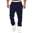 thumbnail image 3 of Tqyyweavej Mens Sweatpants Fleece Drawstring Cottom Pants Casual Active Athletic Workout Sweat Pants Joggers for Men(S-3XL), 3 of 8