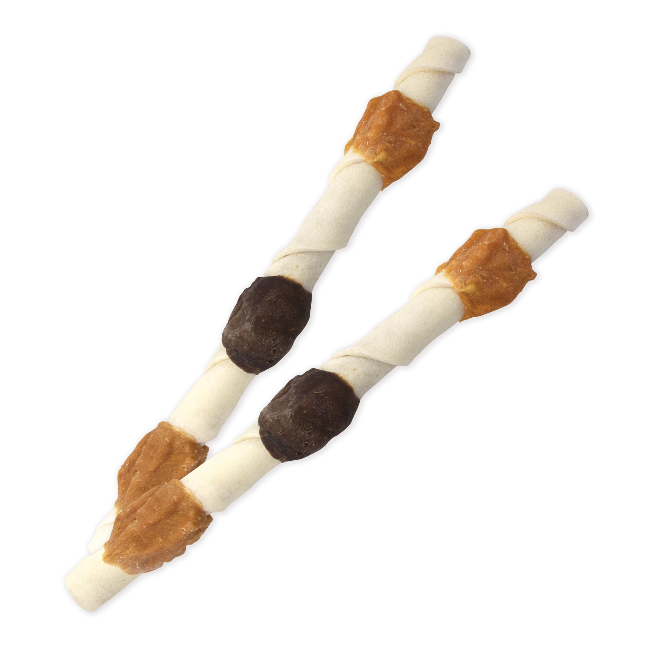Cadet Gourmet Shish Kabob Dog Treats for Large Dogs, Chicken & Sweet Potato Dog Chews, 10 Inch, 8 Count