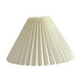 thumbnail image 2 of Desk Lamp Shade Dust Fashion Creative Pleated Lampshade for Cafe Home , Yellow, 2 of 7