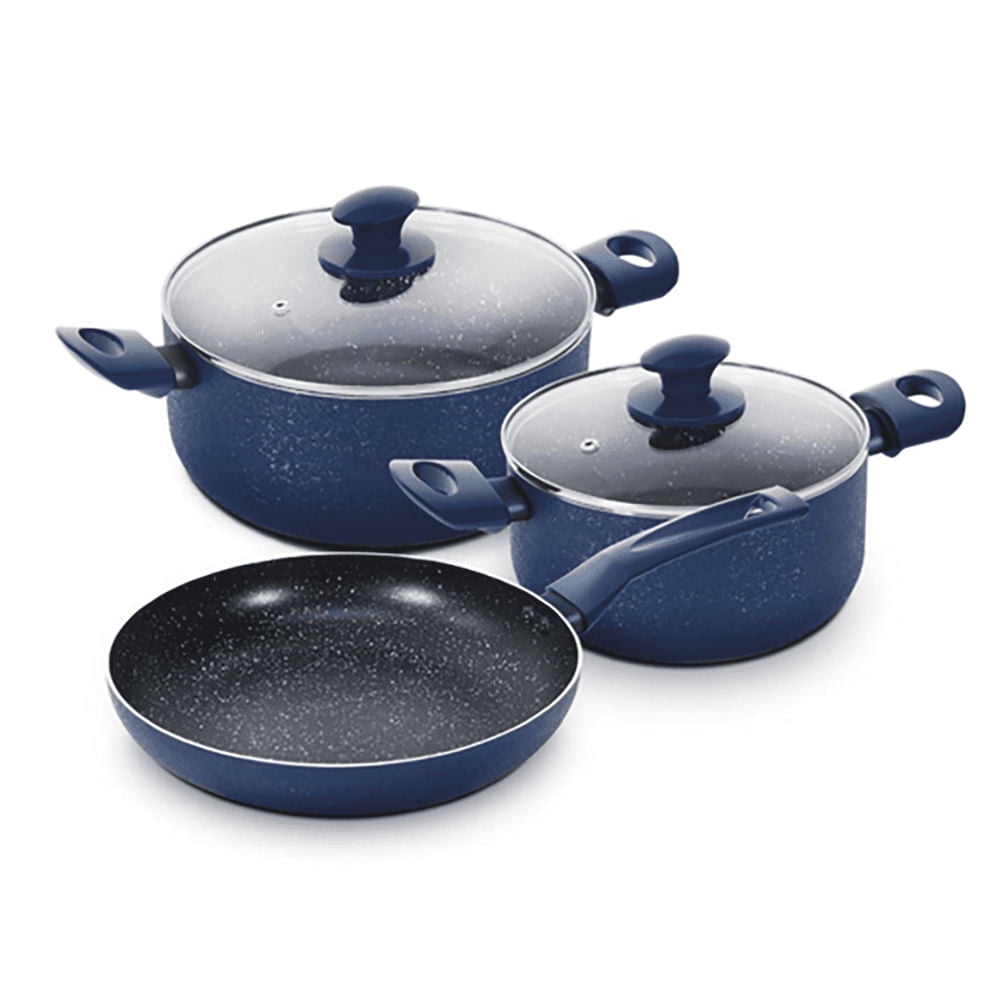 Ilko Bateria 5 Piezas Granito Navy