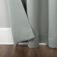 thumbnail image 4 of Sun Zero Conrad Extra-Wide Blackout Sliding Patio Door Curtain Panel, 100"X84", Silver Gray, 100"X84", Silver Gray, 4 of 7