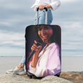 thumbnail image 7 of Selena Quintanilla Travel Luggage Cover Suitcase Protector Washable Baggage Covers Anti-Scratch Suitcase Cover, 7 of 7