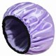 thumbnail image 5 of Shower Cap Terry Cloth Lined EVA Exterior Reusable Triple Layer Waterproof Large Bath Hair Cap for All Hair Hotel Travel, 5 of 5