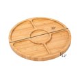 Bicoasu 2024Clearance! Bamboo Storage Platter Tray Appetizer Tray 5