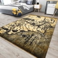 thumbnail image 3 of Dreammotif Area Rug, Colorful Modern Map Design, Game Room Decor, Bedroom & Living Room Carpet, Large, Soft, Durable, 3 of 8