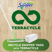 (12 pack) Swiffer Sweep + Mop, Dry Pads Refill, Floor Cleaner, Cleaning Cloths, Unscented, 52ct