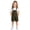 Army Green#9527, variant on Girl'S Short Bib Overalls Baggy Shortalls for Girl Graphic Adjustable Strap Suspenders Shorts With Pocket