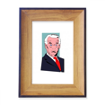 thumbnail image 1 of El Presidente de EE.UU. Cuadro de dibujo fotográfico de escritorio, 1 of 4