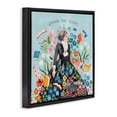 thumbnail image 4 of Stupell Industries Louisa May Alcott Portrait History & Language Painting Black Floater Framed Canvas Art Print Wall Art, 25 x 25, 4 of 10