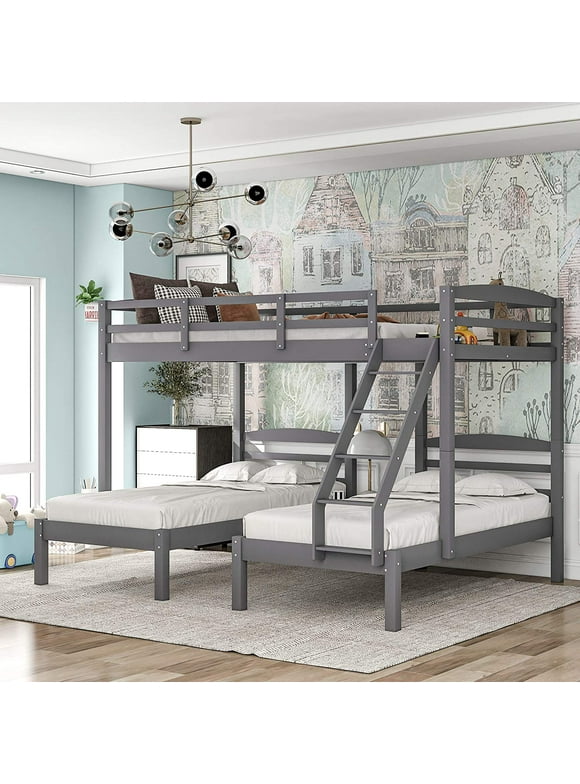 Triple Bunk Bed in Bunk Beds